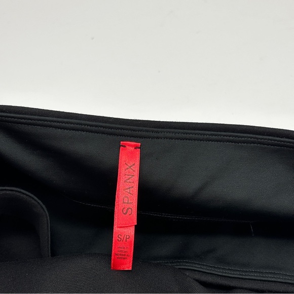 SPANX Moto Ponte Faux Leather Leggings - Picture 5 of 10